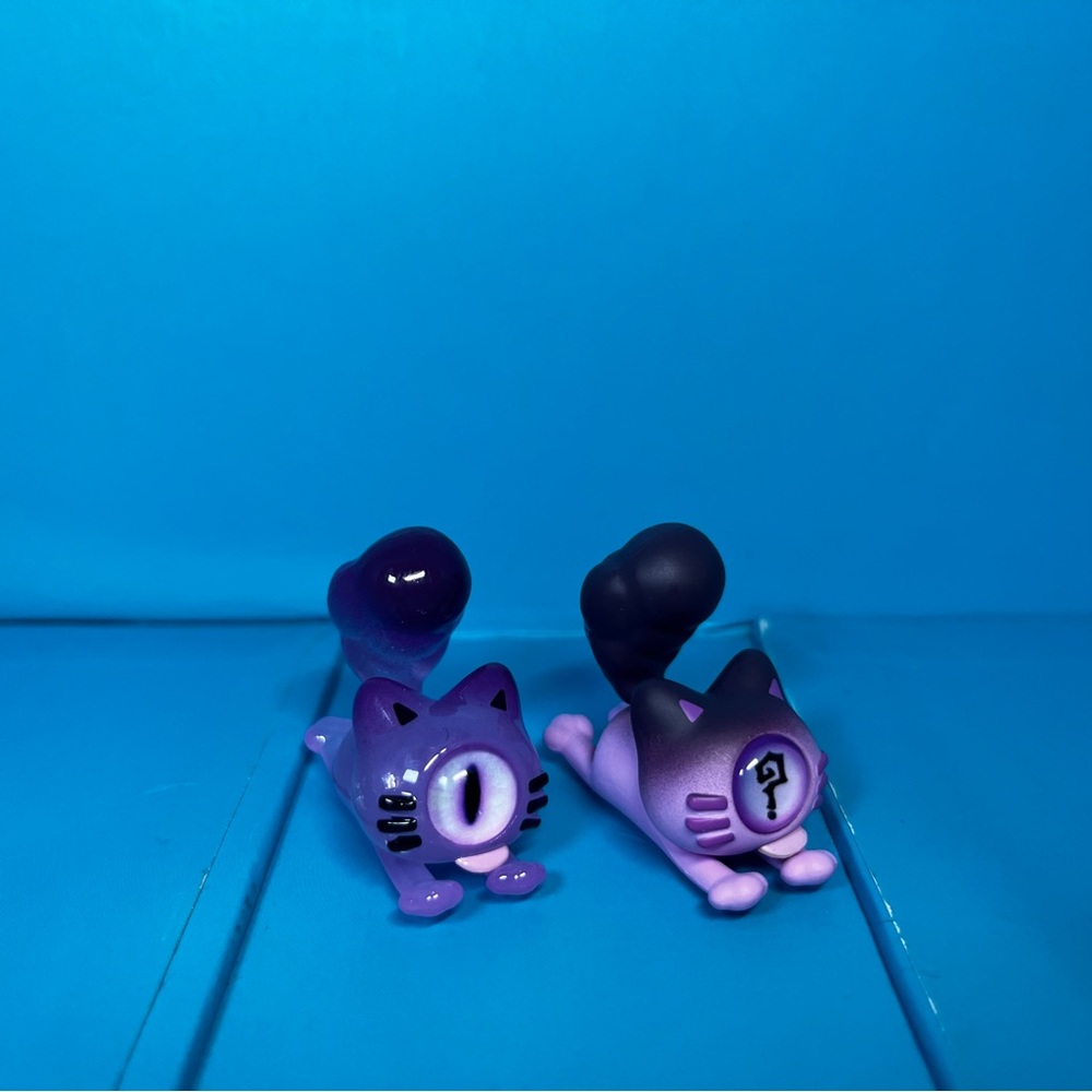 Strawberry Mousseta - Downy Pranky Paradise - 2 Miniature Cats